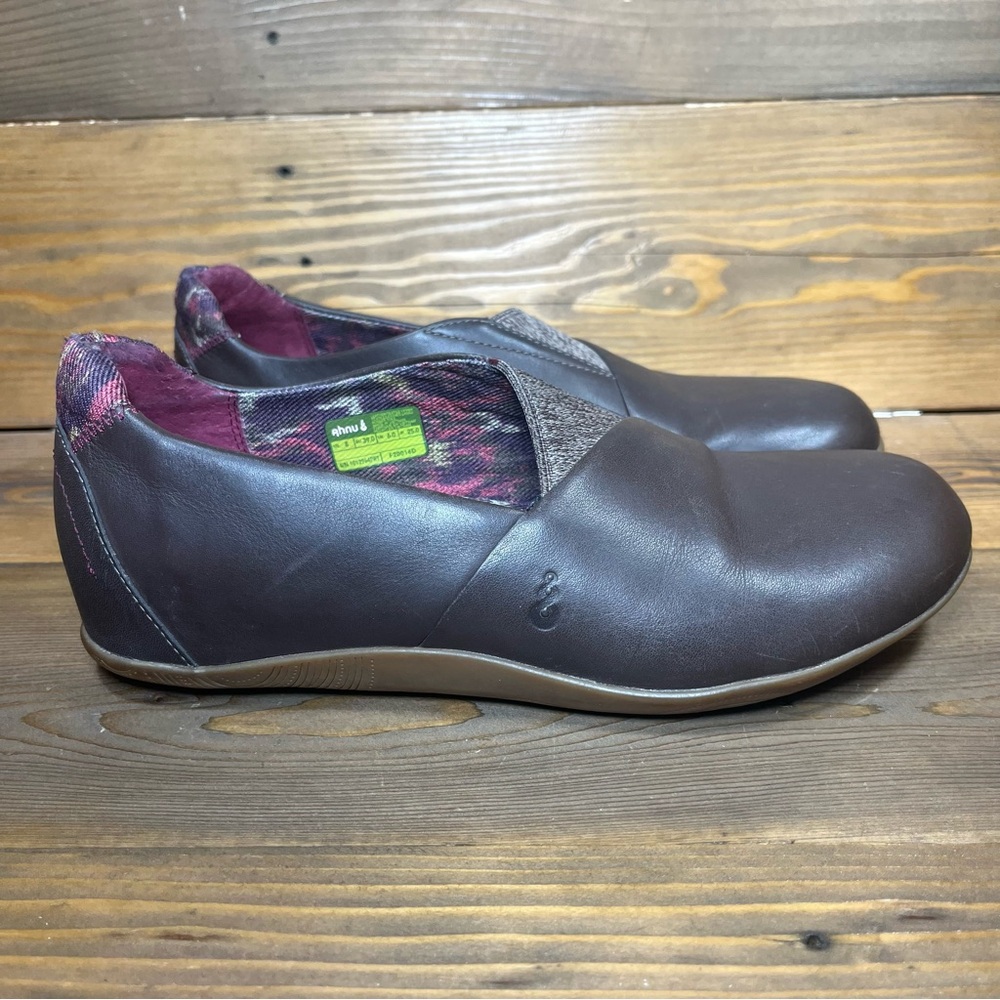 Ahnu Tola Porter Slip-on Leather Minimalist Shoe